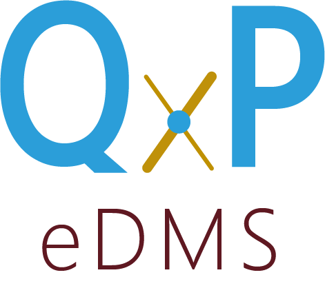 Qualitätsmanagement Software: Die Grafik bildet das QxP eDMS ab.