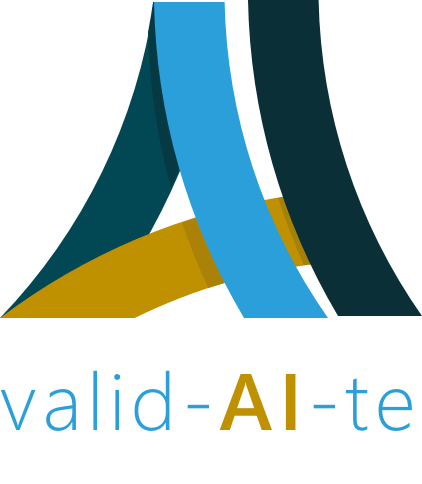 Logo Forschungsprojekt valid-AI-te
